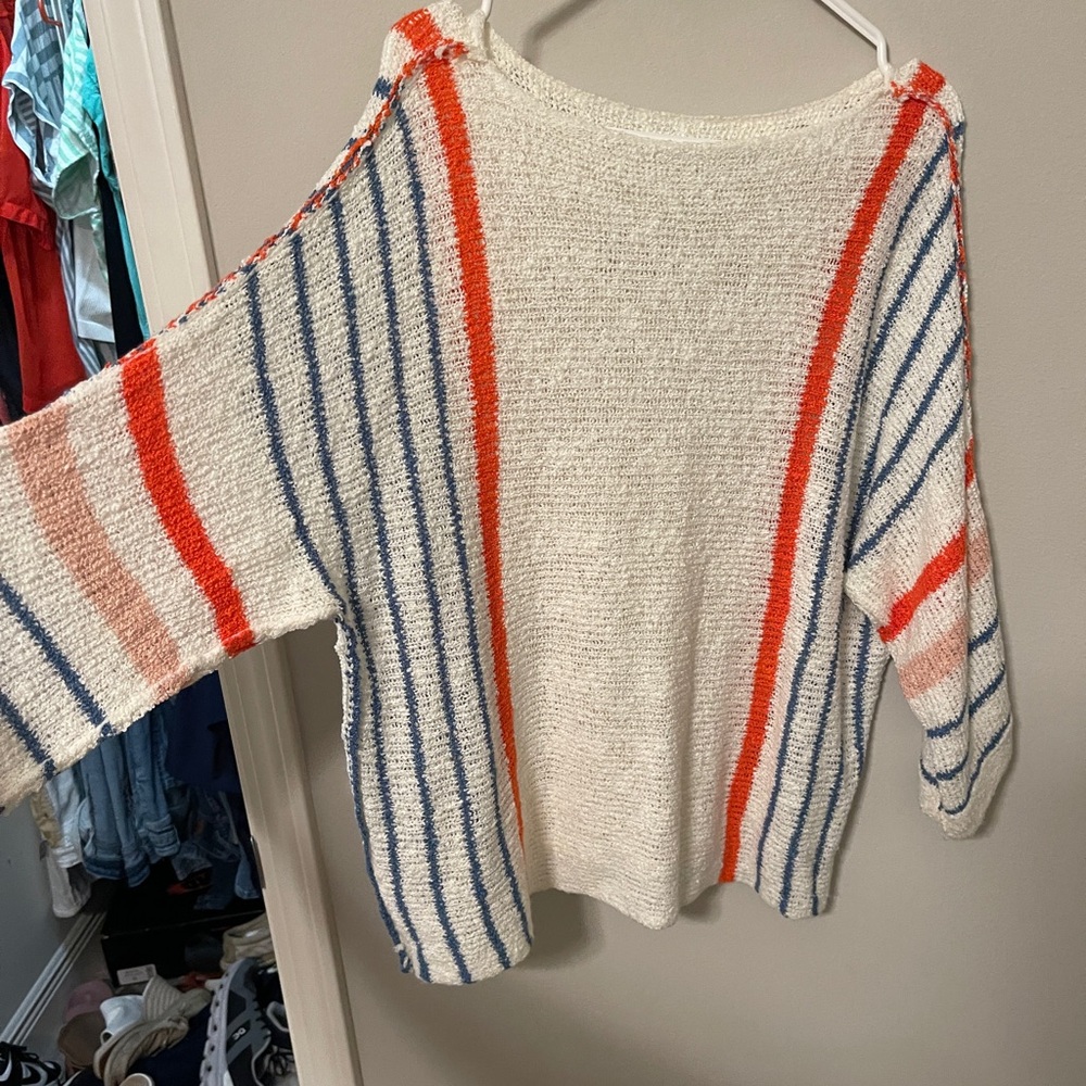 Boutique crochet shirt XL